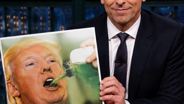 Late Night Comedy Takes Aim at Trump's Controversial Greenwater Choice | rtp bintangmpo, 7meter live