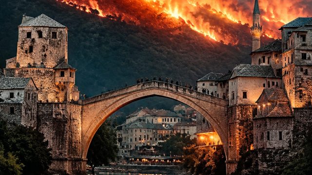 Urgent Response in Mostar: City Declares State of Emergency Amidst Fire | free slot machine sites, 1
