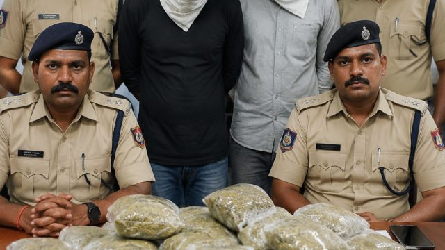 Police Nab Two Suspects with Large Ganja Quantity at Malkajgiri Station | www slot88, world cup qata